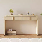 Console moderne brillante de 55 po avec 2 tiroirs