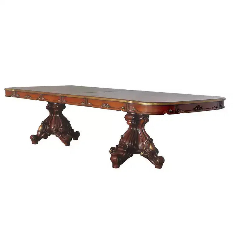 Picardy 120" Dining Tables Honey Oak - Acme Furniture