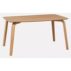 Lifestorey Sigrid Rectangular Dining Table Natural Light Oak