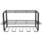 Étagère de rangement à 3 niveaux pour outils électriques, fixation murale