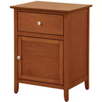Table de chevet 1 tiroir 63,5 cm (H) x 48,2 cm (L) x 38,1 cm (P) grise
