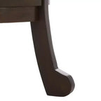 Table d'appoint ronde sur pied en pin gris vintage