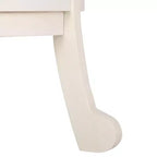 Table d'appoint ronde sur pied en pin gris vintage