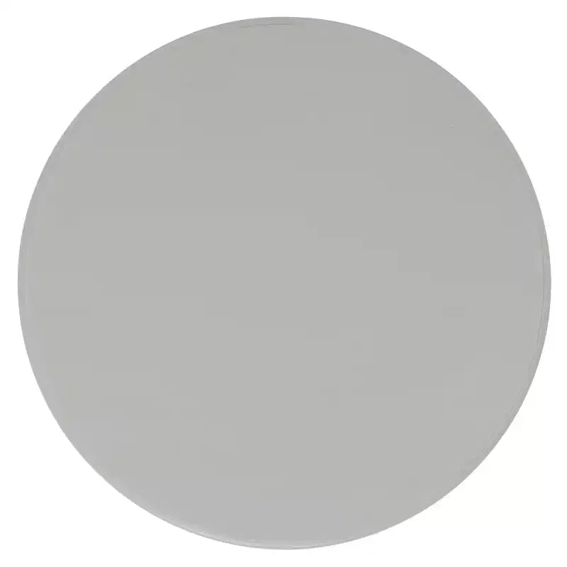 Table d'appoint ronde sur pied en pin gris vintage