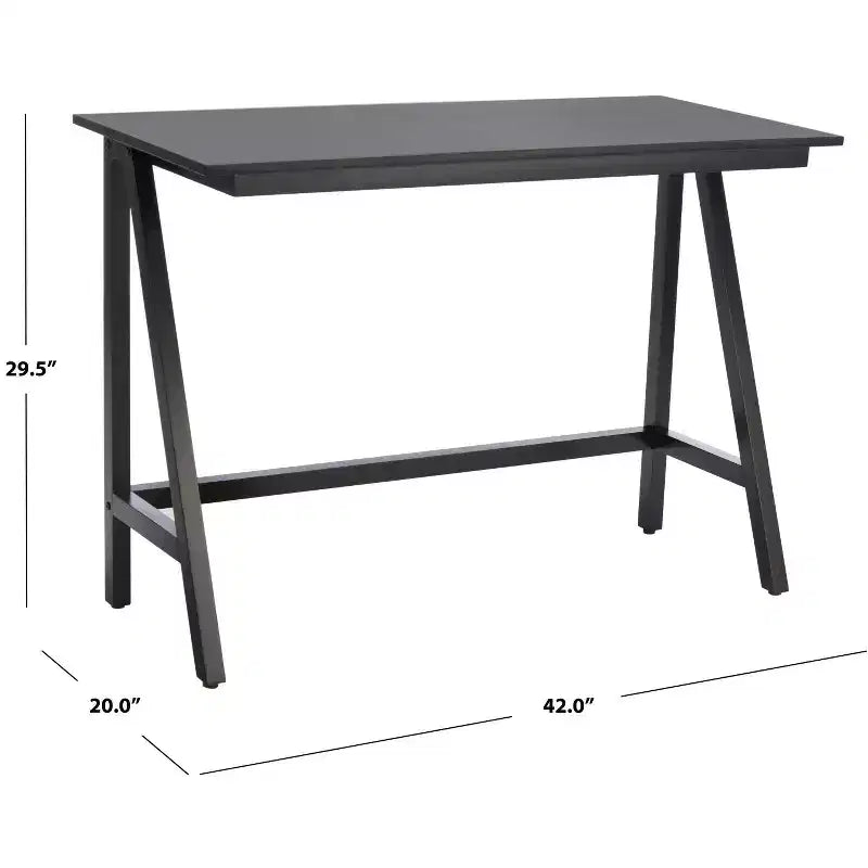 Bureau en acajou, finition noyer