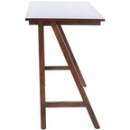 Bureau en acajou, finition noyer