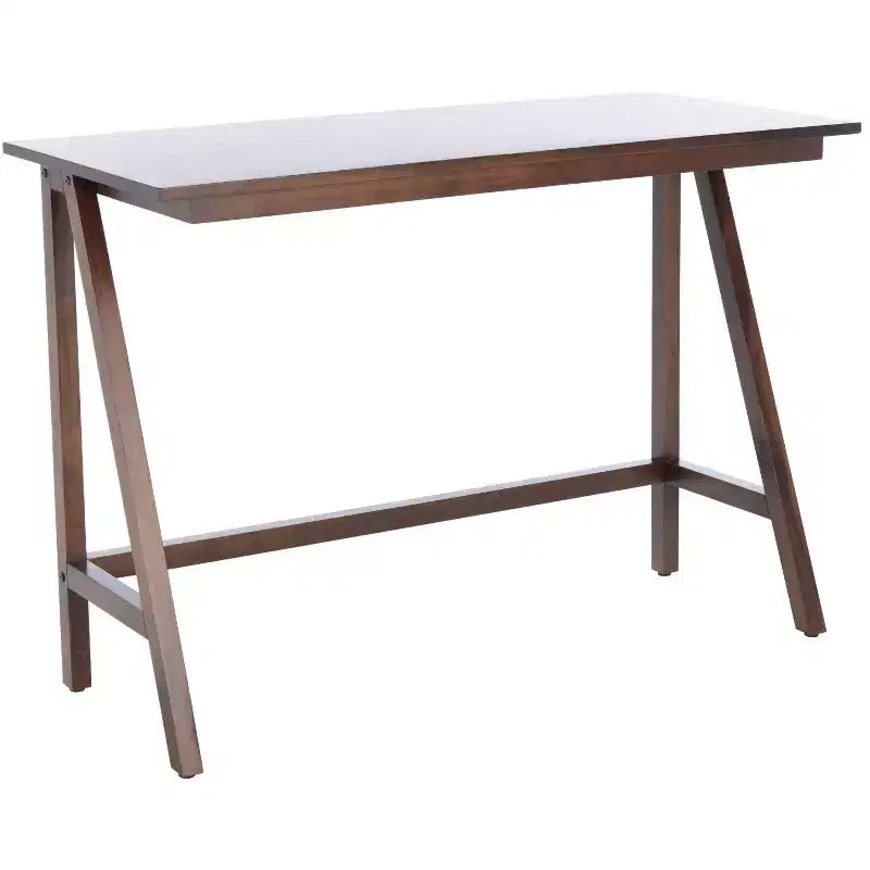 Bureau en acajou, finition noyer