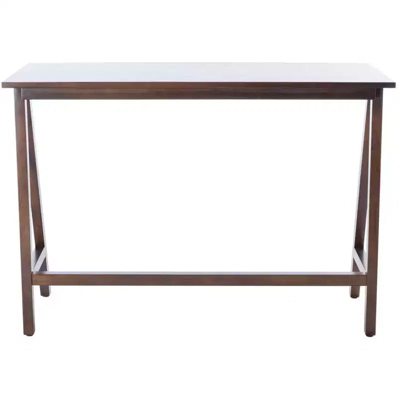 Bureau en acajou, finition noyer