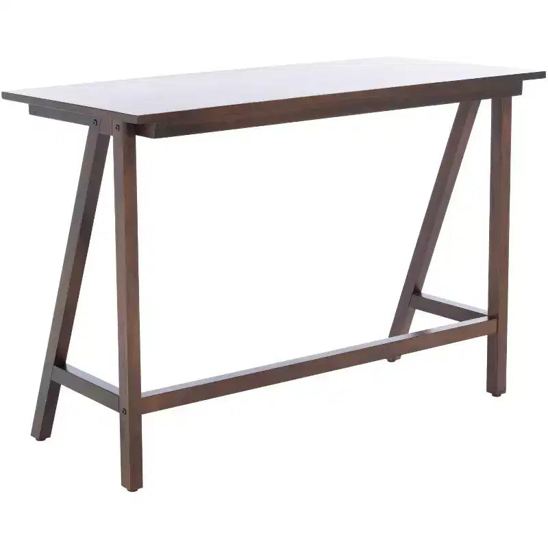 Bureau en acajou, finition noyer