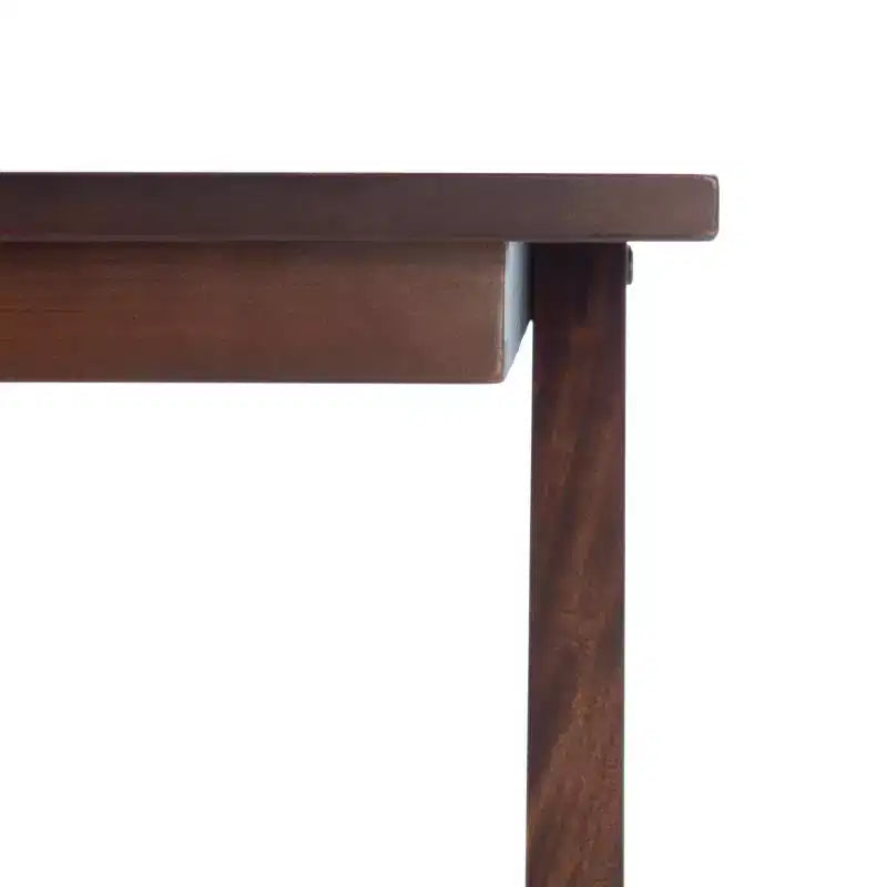 Bureau en acajou, finition noyer