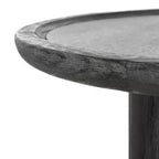 Table basse ronde style rustique/ferme