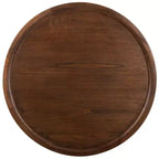 Table basse ronde style rustique/ferme