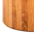 Table basse ronde style rustique/ferme