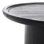 Table basse ronde style rustique/ferme