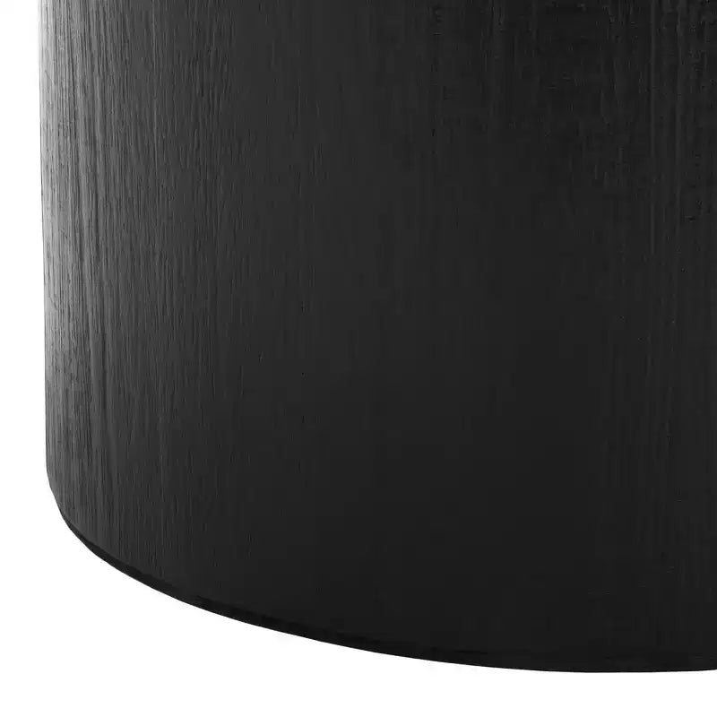 Table basse ronde style rustique/ferme