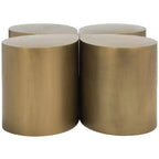 Tilly Coffee Table - Antique Brass - Safavieh