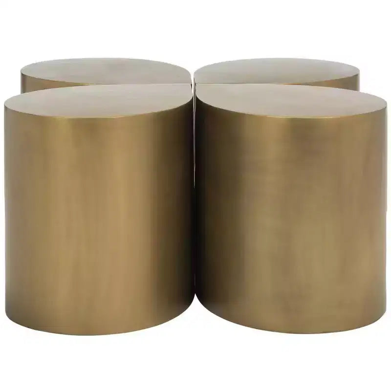 Tilly Coffee Table - Antique Brass - Safavieh