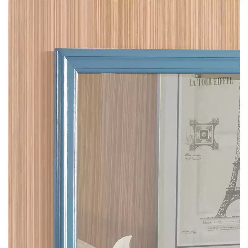 Miroir de commode encadré carré classique 38"x38"