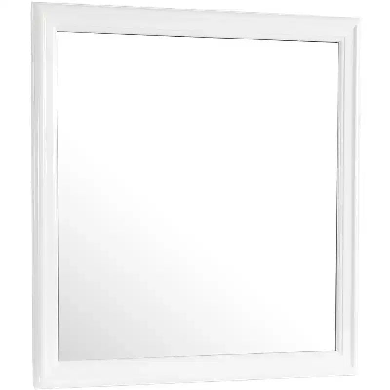 Miroir de commode encadré carré classique 38"x38"