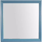 Passion Furniture 38 in. x 38 in. Classic Square Framed Dresser Mirror