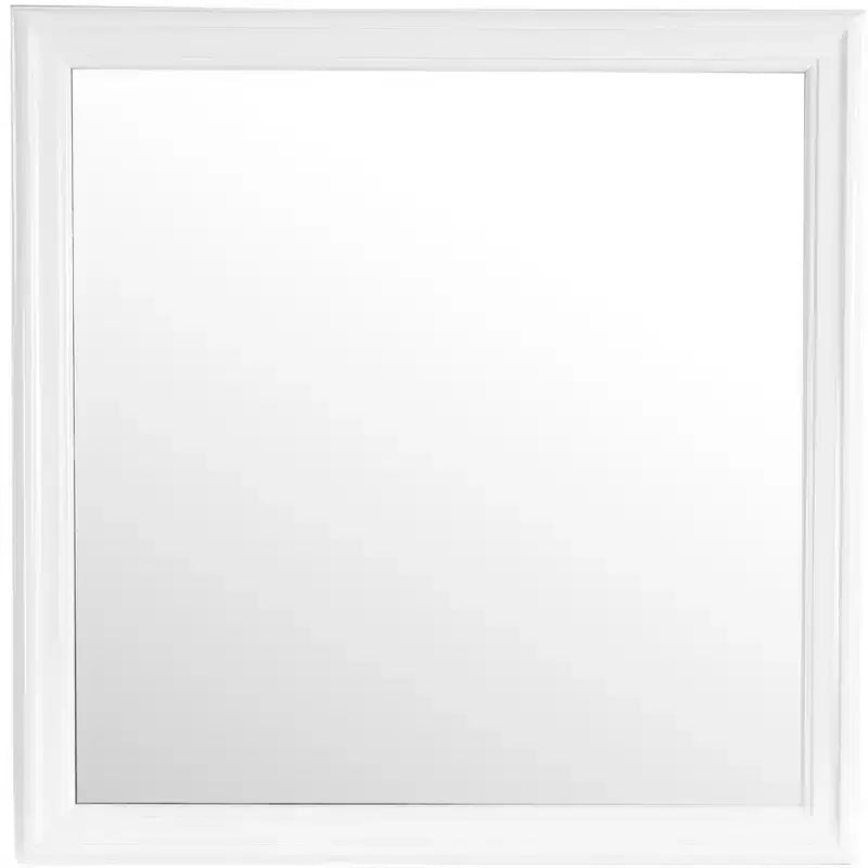 Miroir de commode encadré carré classique 38"x38"