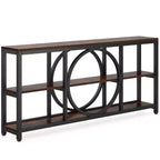 Lantine 70.9 inches 3-Tier Extra Long Console Table