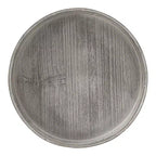 Table d'appoint sur pied de style ferme, gris vieilli