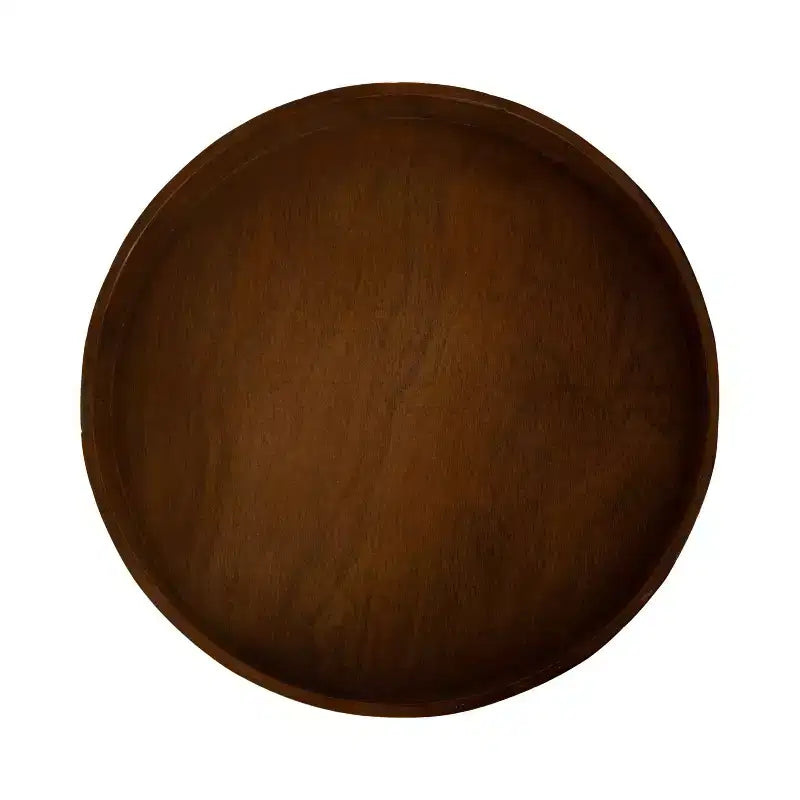 Table d'appoint sur pied de style ferme, gris vieilli