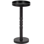 Kate and Laurel - Bellport Pedestal End Table