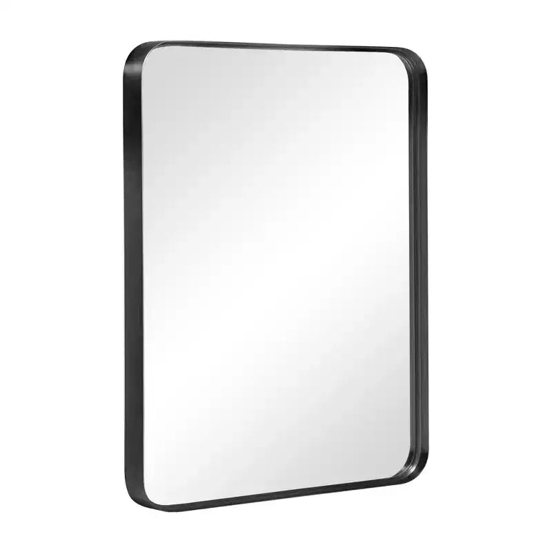 Miroir de courtoisie rectangulaire en métal pour salle de bain 32"x50"