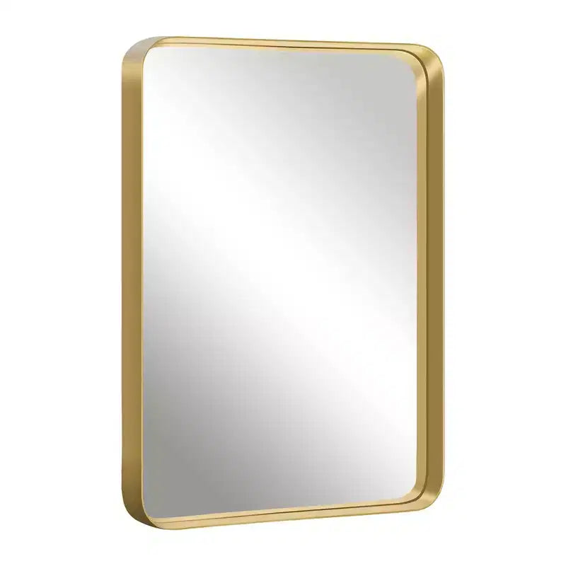 Miroir de courtoisie rectangulaire en métal pour salle de bain 32"x50"